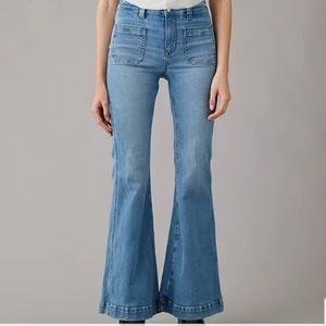 American Eagle Next Level Festival Flare Jean